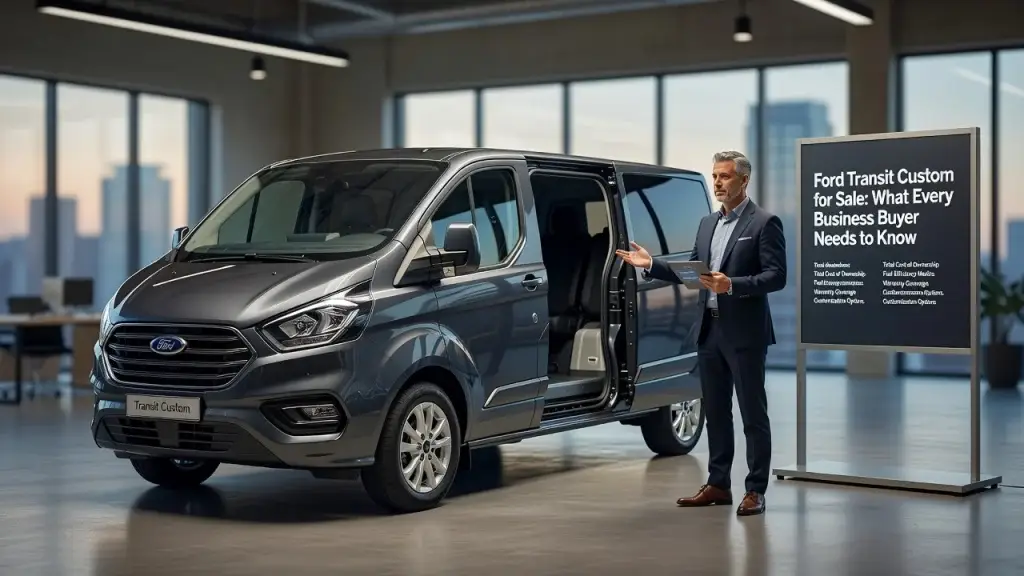 Ford Transit Custom for Sale: What Every Business Buyer Needs to Know Professional header image for list-based article: Ford Transit Custom for Sale: What Every Business Buyer N...